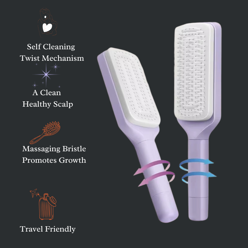 ZenBrush — The Ultimate Self-Cleaning Hairbrush